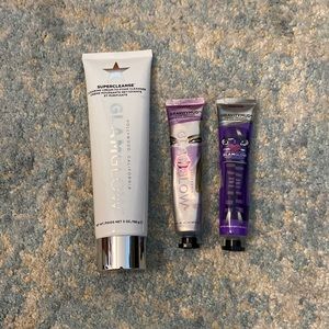 Brand new Glam glow Supercleanse clearing cream to foam cleanser.